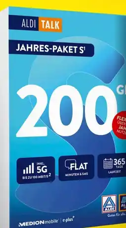 Aldi Süd Aldi Talk Jahrespaket S Angebot