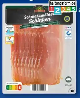 Aldi Süd Gut Drei Eichen Schwarzwälder Schinken Angebot