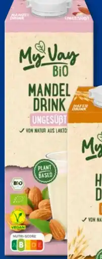 Aldi Süd My Vay Bio Mandeldrink Angebot