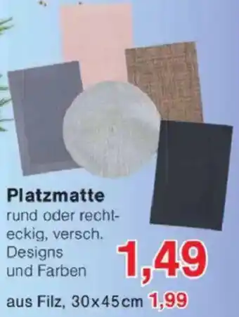 Jawoll Platzmatte Angebot