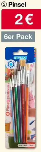 Woolworth STYLEX Pinsel Angebot