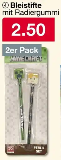 Woolworth MINECRAFT Bleistifte Angebot