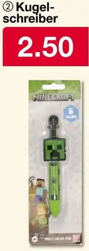 Woolworth MINECRAFT Kugelschreiber Angebot