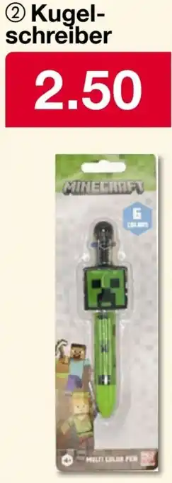 Woolworth MINECRAFT Kugelschreiber Angebot