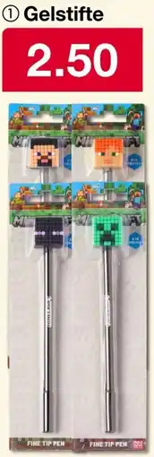 Woolworth MINECRAFT Gelstifte Angebot