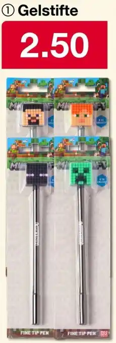 Woolworth MINECRAFT Gelstifte Angebot
