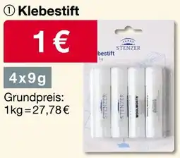 Woolworth STENZER Klebestift Angebot