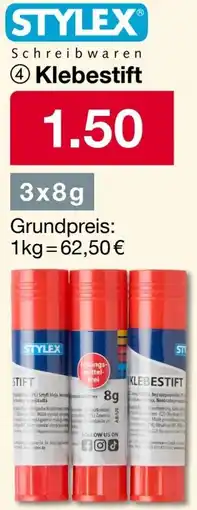 Woolworth STYLEX Klebestift Angebot