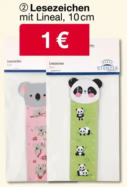 Woolworth STENZER Lesezeichen Angebot