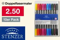 Woolworth STENZER Doppelfasermaler Angebot
