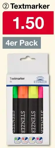 Woolworth STENZER Textmarker Angebot