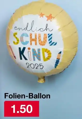 Woolworth Folien-Ballon Angebot