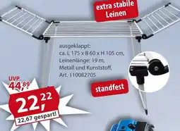 Sonderpreis Baumarkt Flügelwäscheständer Angebot