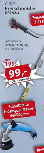 Sonderpreis Baumarkt GÜDE Freischneider GFS 52.3 Angebot