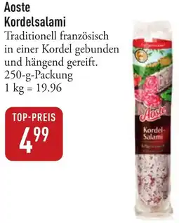 Galeria Markthalle Aoste Kordelsalami Angebot
