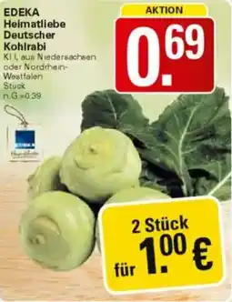 WEZ EDEKA Heimatliebe Deutscher Kohlrabi Angebot