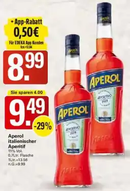 WEZ Aperol italienischer Aperitif Angebot