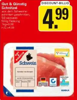 WEZ Gut & Günstig Schnitzel Angebot