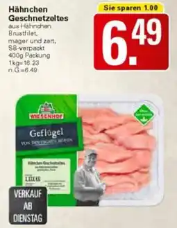 WEZ Hähnchen Geschnetzeltes Angebot