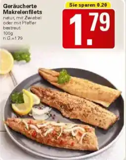WEZ Geräucherte Makrelenfilets Angebot