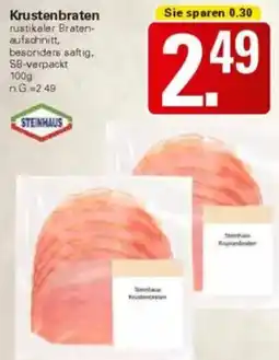WEZ Krustenbraten Angebot