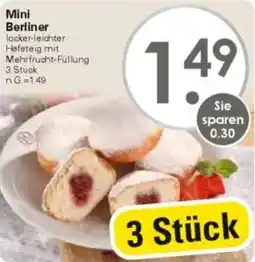 WEZ Mini Berliner Angebot