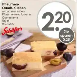 WEZ Pflaumen-Quark-Kuchen Angebot