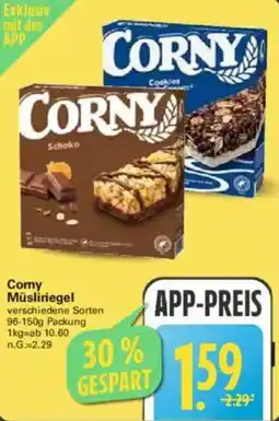 WEZ Comy Müsliriegel Angebot