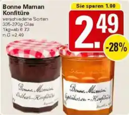 WEZ Bonne Maman Konfitüre Angebot
