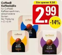 WEZ CoffeeB Kaffeebälle Angebot