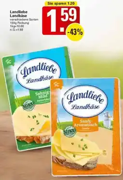 WEZ Landliebe Landkäse Angebot