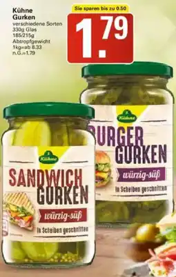 WEZ Kühne Gurken Angebot