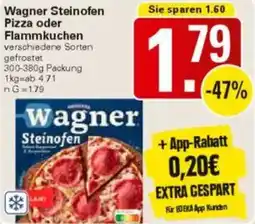 WEZ Wagner Steinofen Pizza oder Flammkuchen Angebot