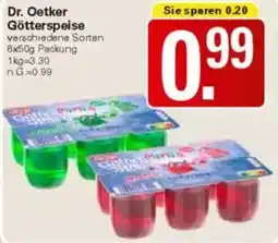 WEZ Dr. Oetker Götterspeise Angebot