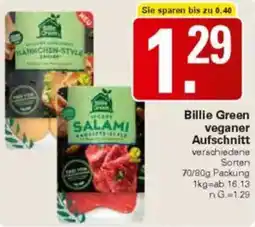WEZ Billie Green veganer Aufschnitt Angebot