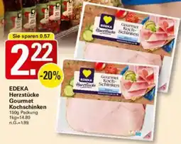 WEZ EDEKA Herzstücke Gourmet Kochschinken Angebot