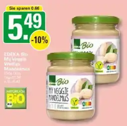 WEZ EDEKA Bio My Veggie Weißes Mandelmus Angebot