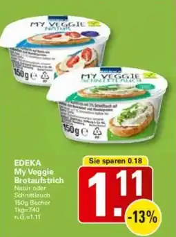 WEZ EDEKA My Veggie Brotaufstrich Angebot