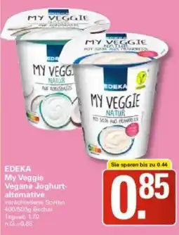 WEZ EDEKA My Veggie Vegane Joghurt-altemative Angebot
