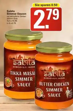 WEZ Sabita Simmer Saucen Angebot