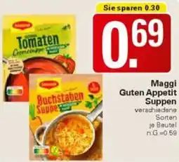 WEZ Maggi Guten Appetit Suppen Angebot