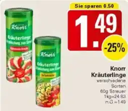 WEZ Knorr Kräuterlinge Angebot