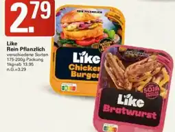WEZ Like Rein Pflanzlich Angebot