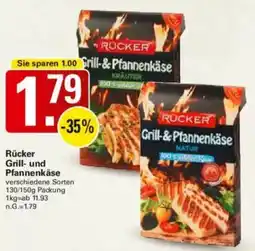 WEZ Rücker Grill- und Pfannenkäse Angebot