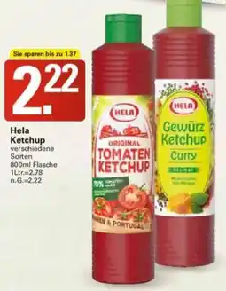 WEZ Hela Ketchup Angebot