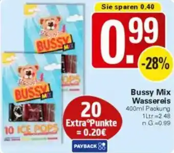 WEZ Bussy Mix Wassereis Angebot