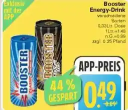 WEZ Booster Energy-Drink Angebot