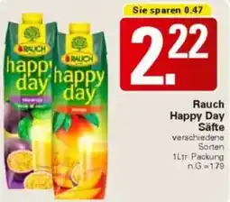 WEZ Rauch Happy Day Säfte Angebot