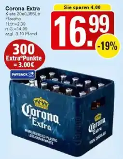 WEZ Corona Extra Angebot