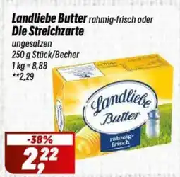 Simmel Landliebe Butter rahmig-frisch oder Die Streichzarte Angebot